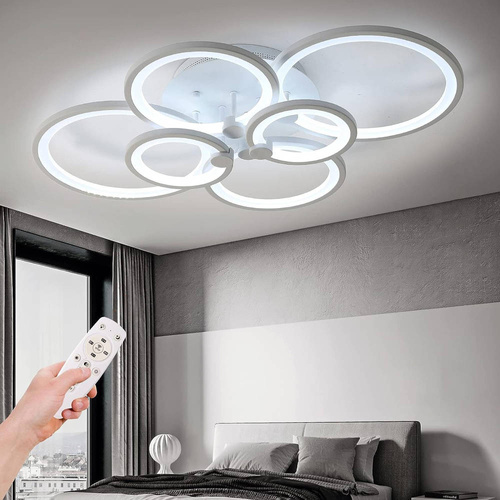 Wieloczęściowa Nowoczesna lampa wisząca | LED | Biała | RLG-C72W-W