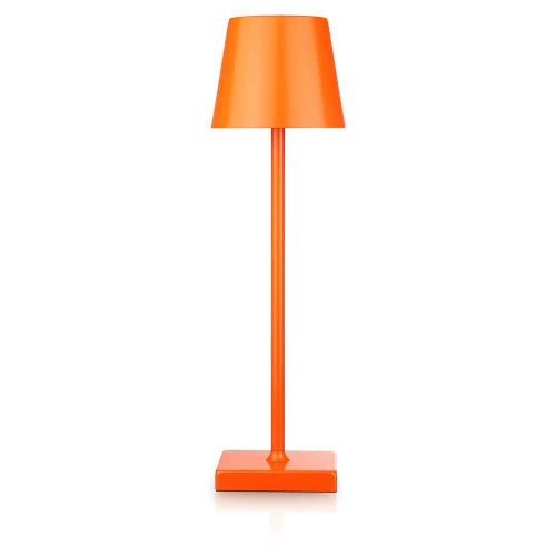 Lampka stołowa z wbudowanym akumulatorem | Dotykowa lampka nocna | HJA28-ORANGE-1