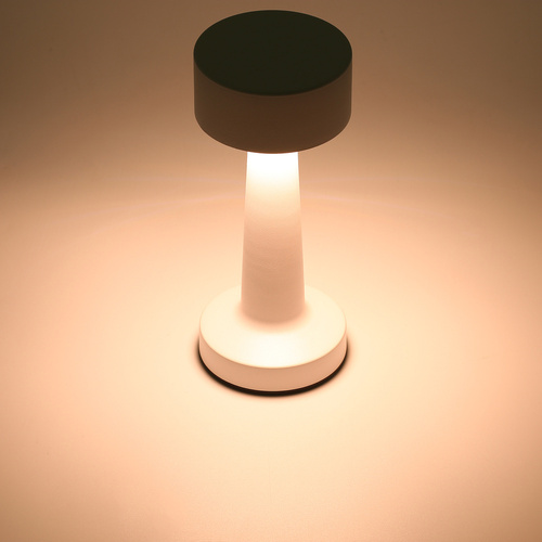 Bezprzewodowa lampka stołowa | Dotykowa lampka nocna z regulowaną barwą światła | Lampka USB | HJA10-COPPER