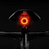 Inteligentna tylna lampka rowerowa | Oświetlenie LED z czujnikiem hamowania  |  Wodoodporna tylna lampka rowerowa LED IP65 z funkcją hamowania i ładowaniem USB | BK-L117