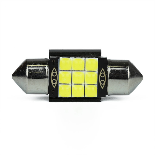 Żarówka samochodowa LED C5W 9 SMD 3030 3D