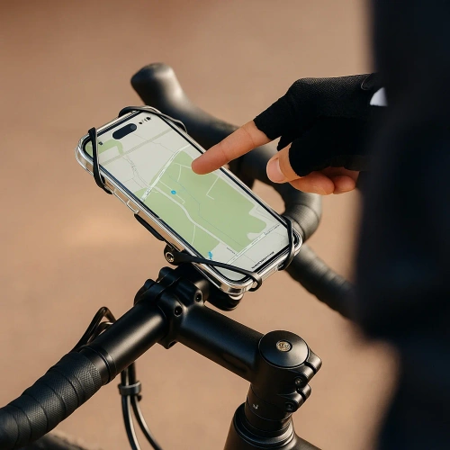 Uchwyt rowerowy na telefon z szybkim wypinaniem | Obrotowy 360° uchwyt na kierownicę | 08CN0019