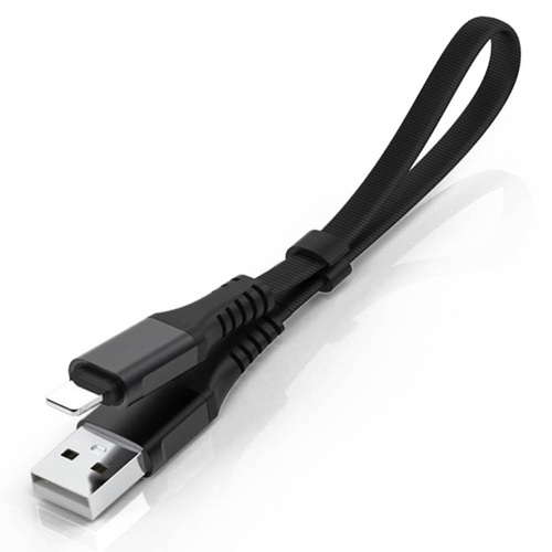 Krótki kabel USB - Lightning do Iphone | Quick Charge 3.0 | 30 cm | Transfer danych, Car Play | UC-020-IP