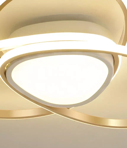 Nowoczesna lampa sufitowa zmieniająca barwę światła| LED | Pilot