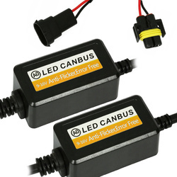 Komplet 2 szt - A0 Analogowy filtr H11 LED CAN BUS - pomarańczowy