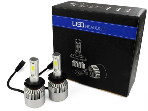 Zestaw LED H7 S2 COB 36W 16000 lm