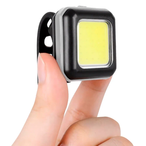 Przednia lampka rowerowa LED  COB | Mocne oświetlenie rowerowe | USB YQ-999