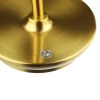 Lampa stołowa z wbudowanym akumulatorem | Lampa nocna z trzema barwami świecenia | Nastrojowa lampka do hotelu, restauracji | HJA15-GOLD