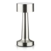 Bezprzewodowa lampka stołowa | Dotykowa lampka nocna z regulowaną barwą światła | Lampka USB | HJA10-SILVER