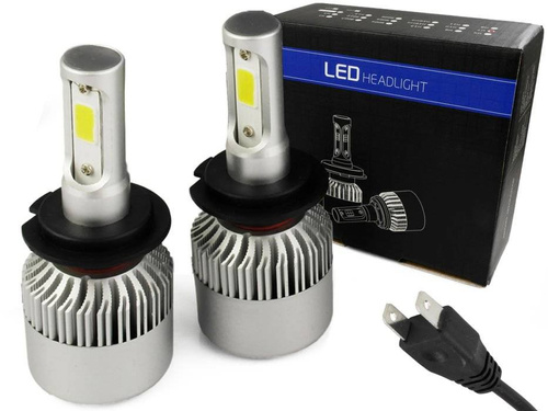 Zestaw LED H7 S2 COB 36W 16000 lm