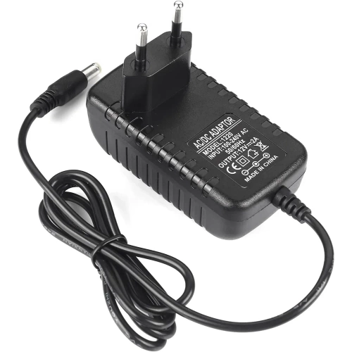 Adapter sieciowy | Zasilacz DC/AC | Uniwersalna ładowarka | JCY12200-BLACK
