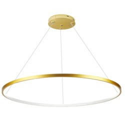 Jednoczęściowa Nowoczesna lampa wisząca | LED | Złota | RLK-C01-30W-G