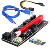 Riser 009S Gold | pozłacane gniazda USB 3.0 + kabel | zasilanie 6-PIN
