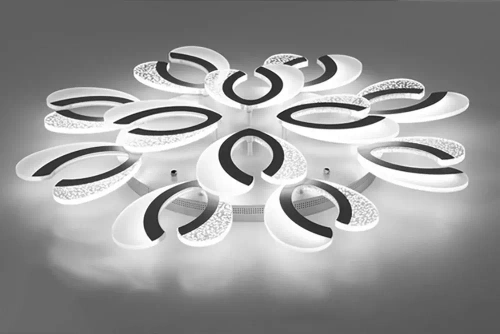 Wieloczęściowa Nowoczesna lampa wisząca | LED | Biała | RLD-C108W-W