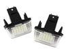Podświetlenia tablicy rejestracyjnej LED PEUGEOT 206 207 306 307 308 406 407 | LHLP037S28