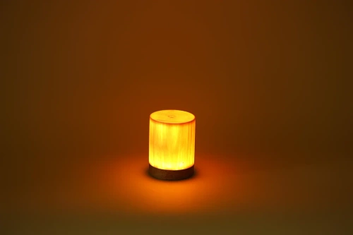 Drewniana lampka stołowa | Dotykowa lampka nocna z wbudowanym akumulatorem | VSO-1210-D