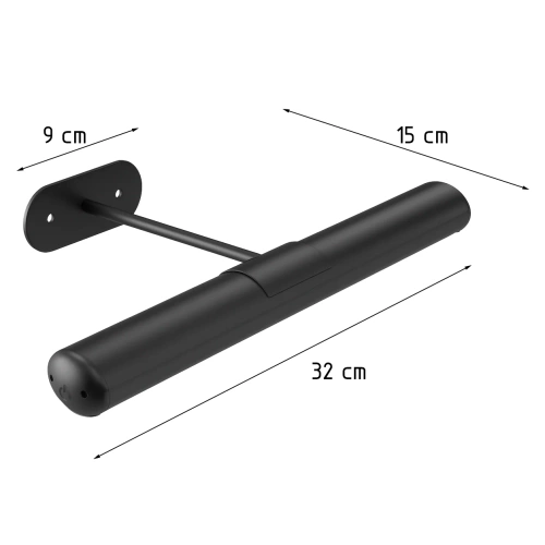 Lampka ścienna LED na akumulator | Oświetlenie bezprzewodowe mocowane na magnes | Regulowana barwa i jasność | WML-L22