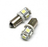 Żarówka samochodowa LED BA9S 5 SMD 5050