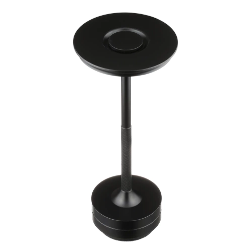 Lampa stołowa z trzema barwami świecenia | Lampka nocna z wbudowanym akumulatorem | HJA-25-BLACK