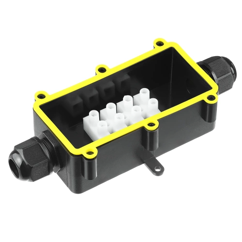 Hermetyczna puszka kablowa IP68 2-torowa | Złącze elektryczne 450V 24A do kabli 4–11 mm  | M686-B2