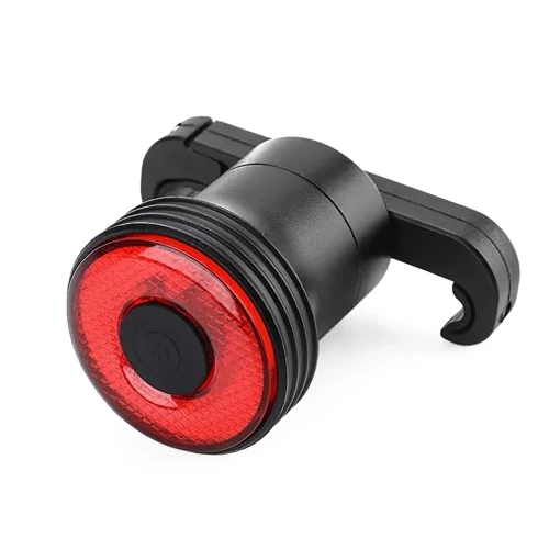 Inteligentna tylna lampka rowerowa | Oświetlenie LED z czujnikiem hamowania  |  Wodoodporna tylna lampka rowerowa LED IP65 z funkcją hamowania i ładowaniem USB | BK-L117