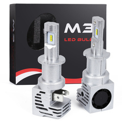 Zestaw żarówek H3 LED ZES M3 | 5166 TrueLM