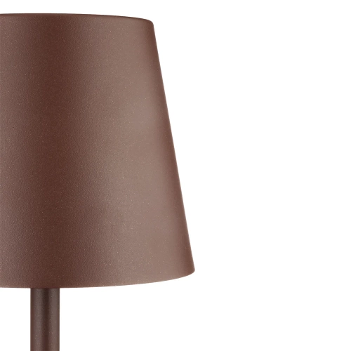Lampka stołowa z wbudowanym akumulatorem | Dotykowa lampka nocna | HJA28-BROWN-1