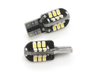 Żarówka samochodowa LED W5W T10 24 SMD 1210 CAN BUS