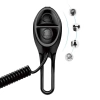 TWB-105-P | Elektryczny dzwonek rowerowy USB 120 dB | Dzwonek z wbudowanym akumulatorem | 4 tryby dźwiekowe