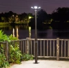 Uliczna latarnia, lampa solarna LED UFO | 1000W, 12Ah, IP65, 672 LED SMD5730 | duży panel słoneczny 6V/15W | Pilot | LDT-B840