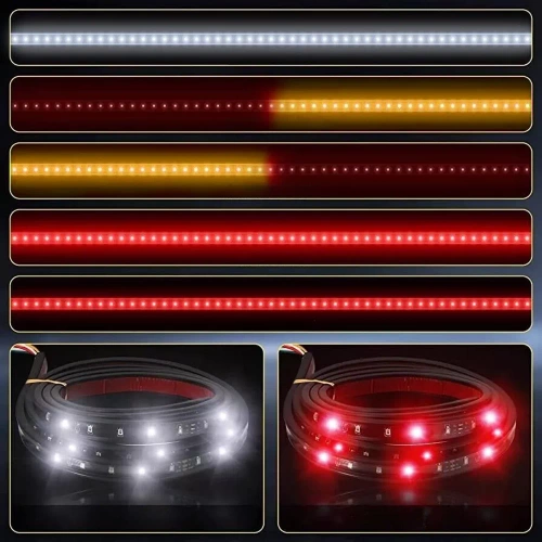 Trzecie światło STOP pod spoiler, na tył samochodu | LED | 150cm