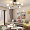 Nowoczesna lampa sufitowa | Wiele źródeł światła | RLH-60S-W