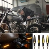 Dynamiczne kierunkowskazy LED do motocykli | 12 diod LED | blister | 4 sztuki | MSL-12LED-04
