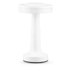 Bezprzewodowa lampka stołowa | Dotykowa lampka nocna z regulowaną barwą światła | Lampka USB | HJA14-WHITE