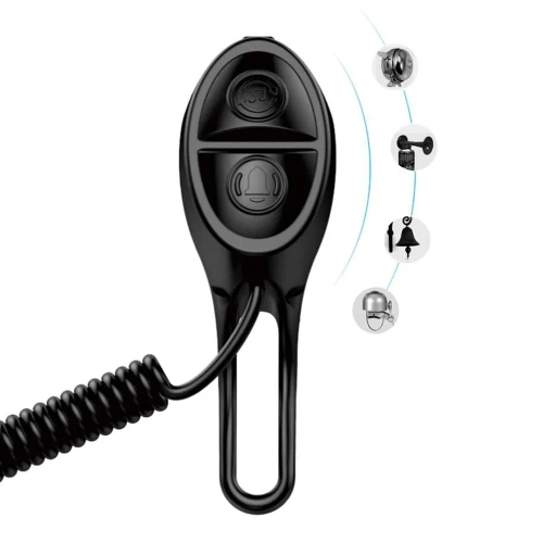 TWB-105-P | Elektryczny dzwonek rowerowy USB 120 dB | Dzwonek z wbudowanym akumulatorem | 4 tryby dźwiekowe