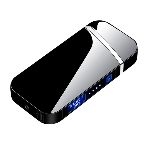 Nowoczesna zapalniczka plazmowa | Elektryczna zapalniczka ładowana przez USB | JL-319-BLACK