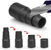 Końcówka do odkurzacza | Przejściówka do ssawki | Adapter do rury odkurzacza | FLA-D04-BLACK