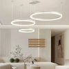 Wieloczęściowa Nowoczesna lampa wisząca | LED | Biała | RLK-C03-136W-W