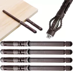 Uchwyt pod półkę | Wspornik do półki | Niewidoczne ramię do mocowania | DF-4PCS-BLACK