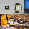 Wielofunkcyjna lampka kempingowa LED, latarka turystyczna z funkcją powerbanka | Czerwone światło | 6 trybów świecenia, 800lm, 3700mAh, do 20h pracy, IPX4 | HC-260