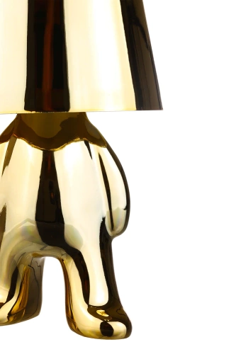 Nowoczesna lampa stołowa z dotykową obsługą | Lampka nocna z wbudowanym akumulatorem | HJA23-A-GOLD