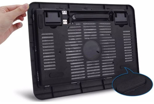 Podkładka chłodząca - podstawka pod laptopa 9-12'' | Single 120mm | V19