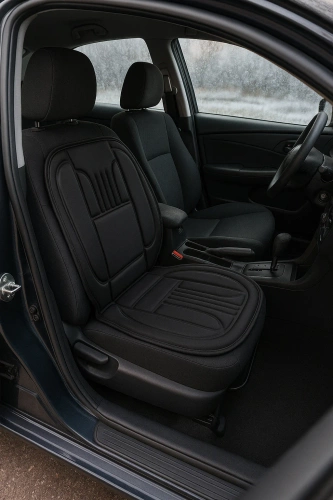 Uniwersalna, samochodowa mata grzewcza 12V | Podgrzewane siedzenie do samochodu | ZX-008-BLACK