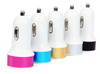 Ładowarka samochodowa 2x USB 2.1A | 5 kolorów