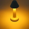 Bezprzewodowa lampka stołowa | Dotykowa lampka nocna z regulowaną barwą światła | Lampka USB | HJA12-BLACK