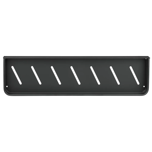 Półka łazienkowa nad umywalkę | dł. 50 cm | zasobnik pod prysznic | Czarna | BSU-L50CM-B