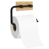 Samoprzylepny uchwyt na papier toaletowy | Wieszak na papier do łazienki | ZSH-325-BLACK