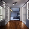 Czteropunktowa lampa sufitowa, reflektor ruchomy 4x GU10 czarny | MS-GU10-4