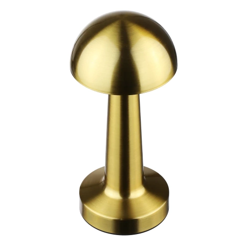 Bezprzewodowa lampka stołowa | Dotykowa lampka nocna z regulowaną barwą światła | Lampka GRZYBEK USB | HJA11-GOLD
