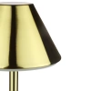 Bezprzewodowa lampka nocna z wbudowanym akumulatorem  2000 mAh | Nowoczesna lampka stołowa  z regulacją mocy oraz barwy świecenia | YG-D020-Gold